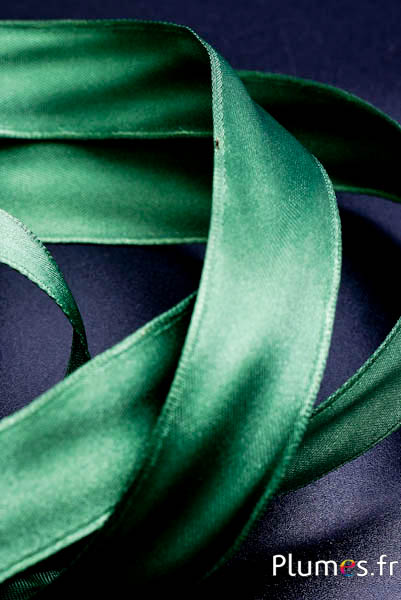 Satinband - Breite 25 mm - grün